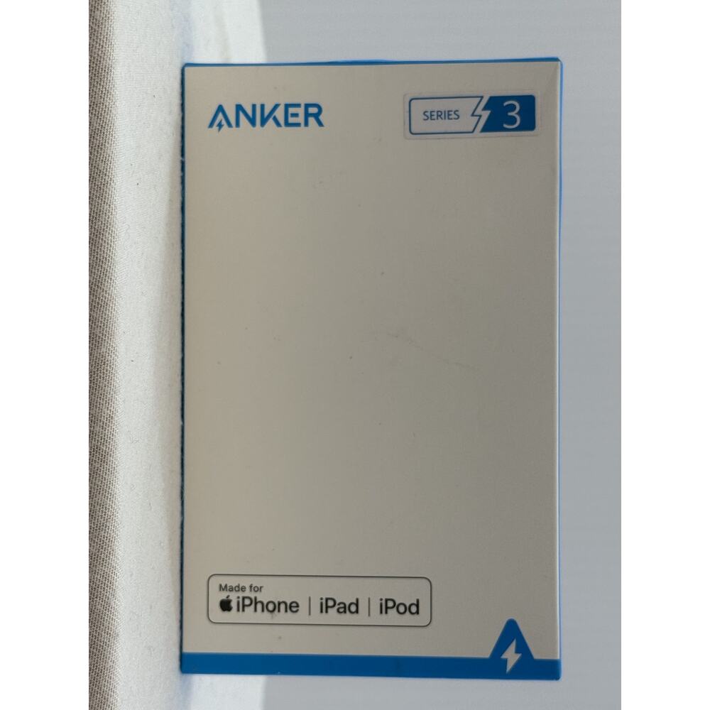 Anker A8623 New Nylon USB-C to Lightning Cable 6ft MFi Certified
